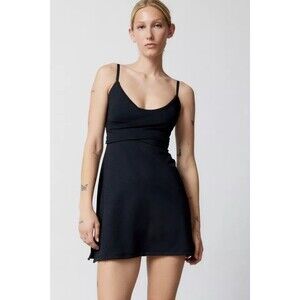 Beyond Yoga Active Skip Town Dress Black Heathered S